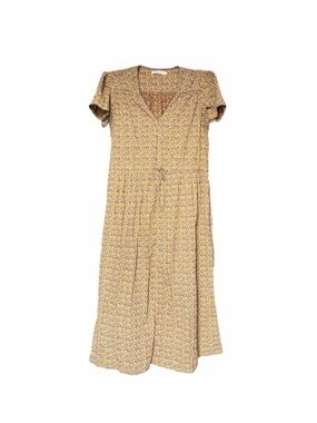 CHRISTY DAWN Dawn Dress Floral Mustard